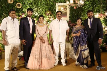 Srija and Kalyan Wedding Reception Photos